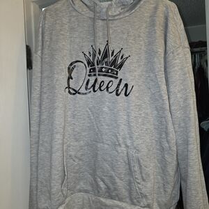 Gray Queen Hoodie for Men